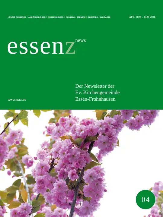 essenz magazin titelcover